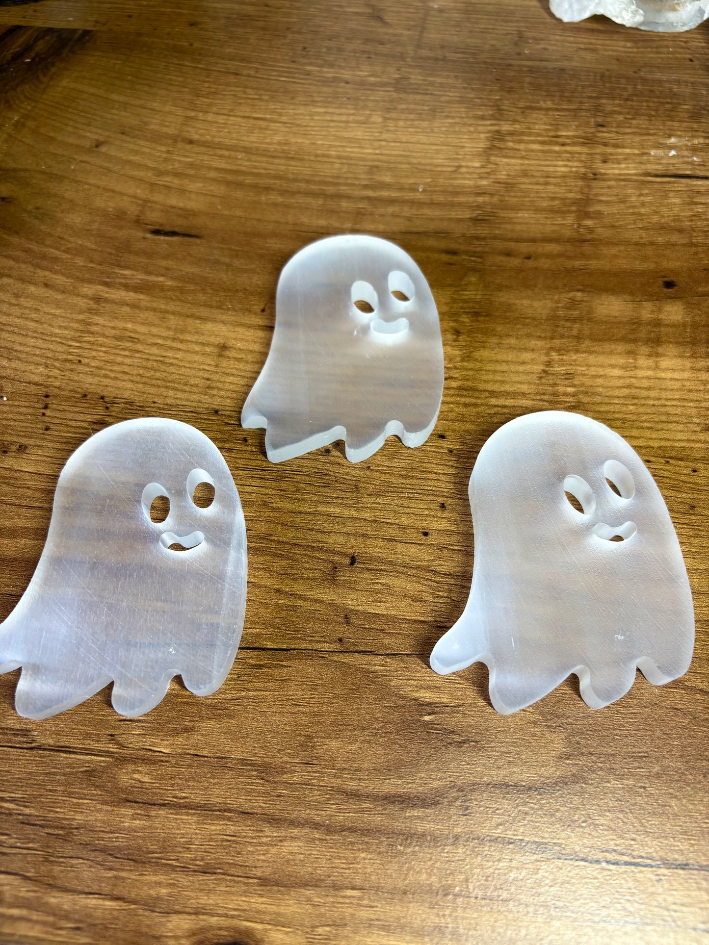 Selenite crystal ghosts