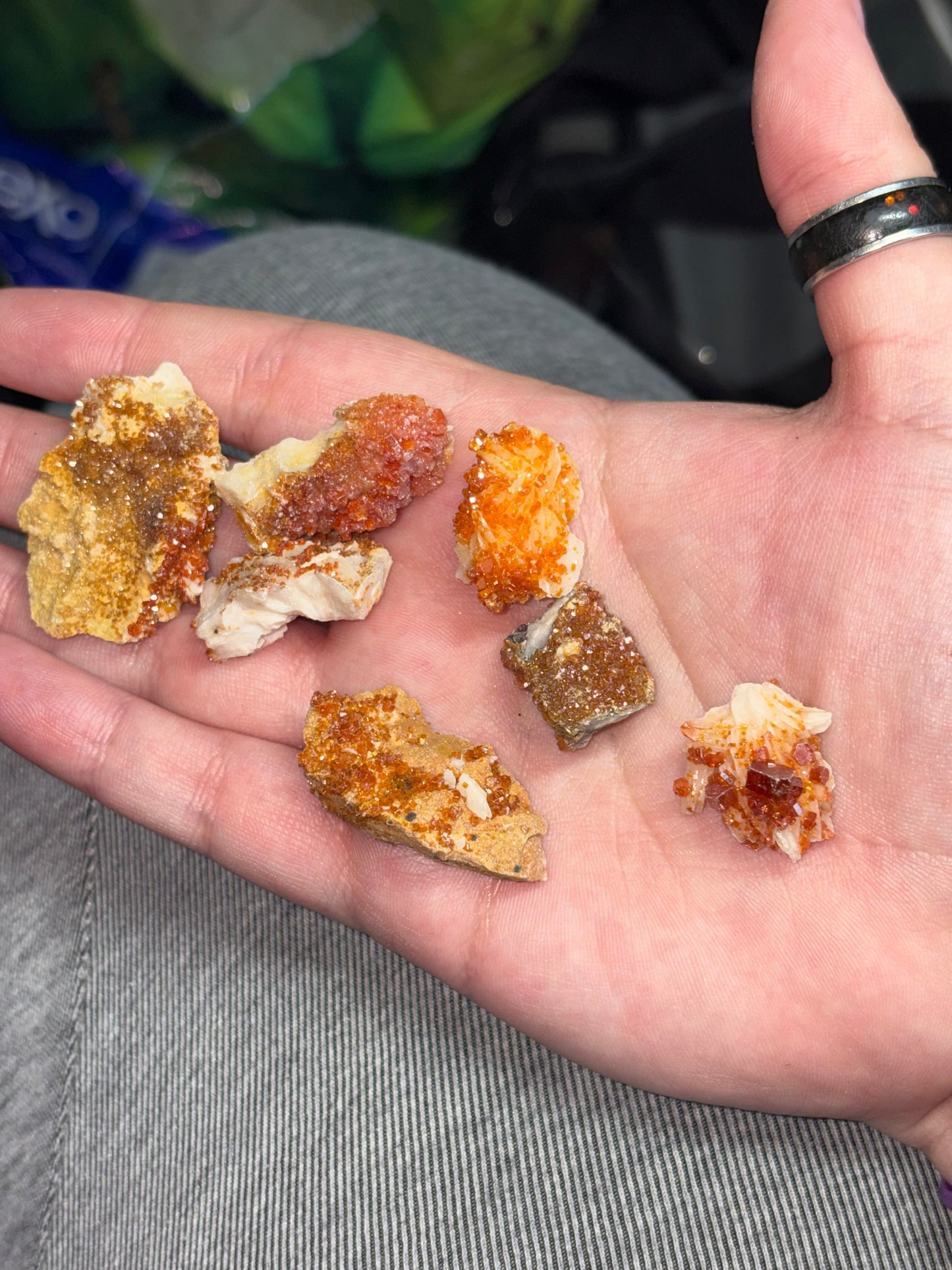 Vanadanite specimens