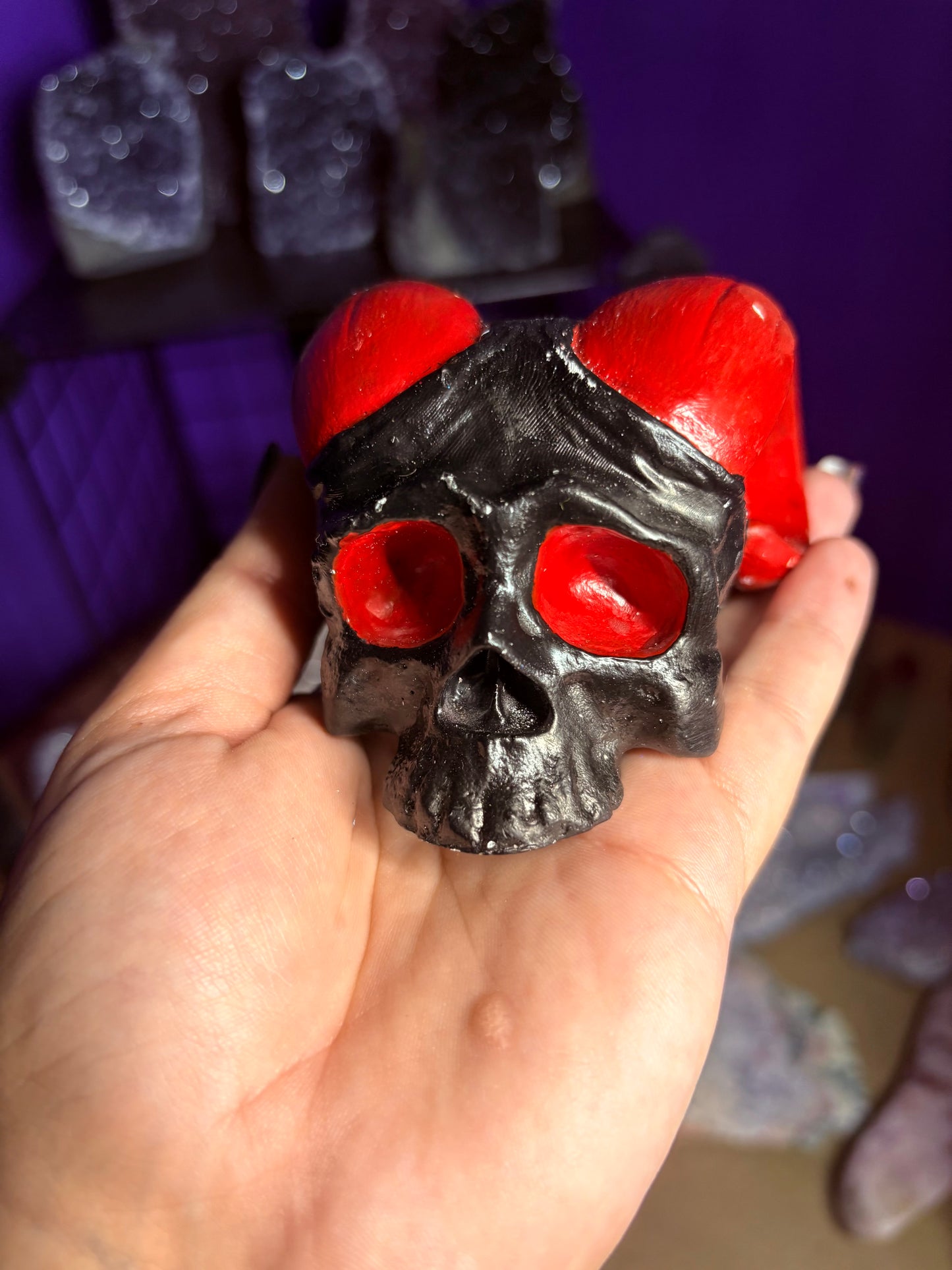 Horned skulls