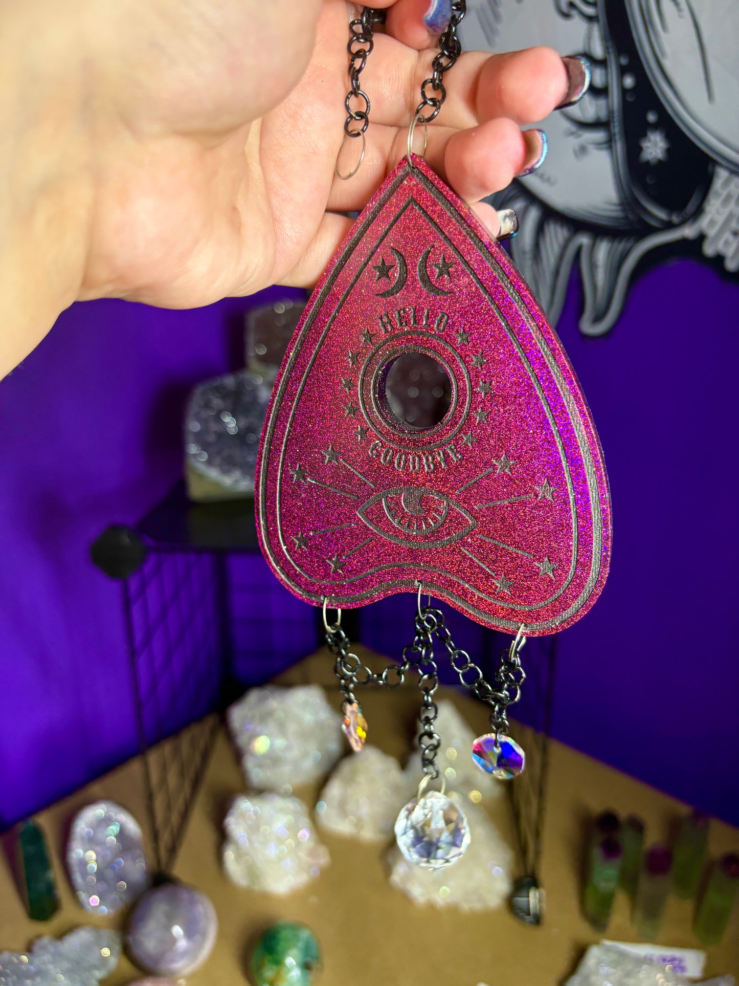 Planchette sun catcher