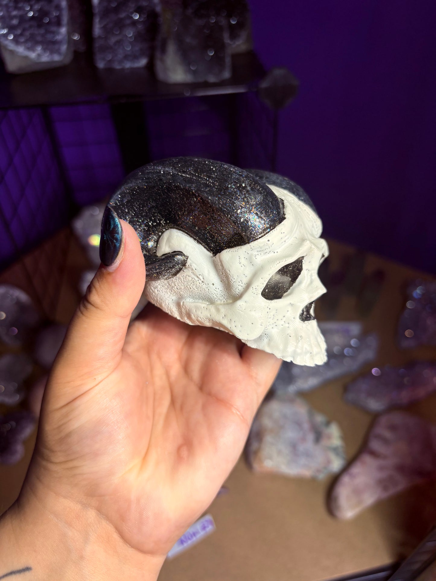 Horned skulls