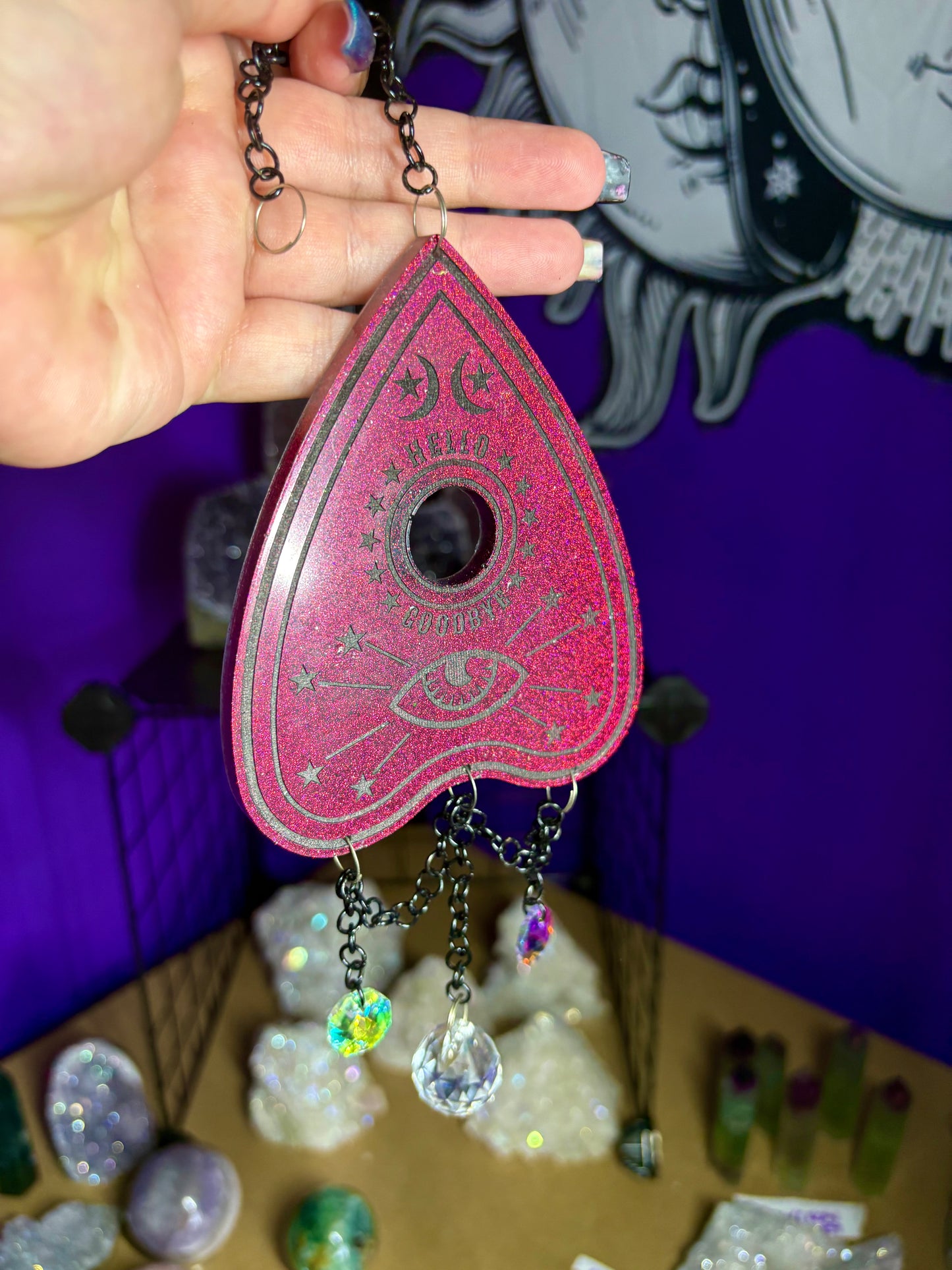 Planchette sun catcher