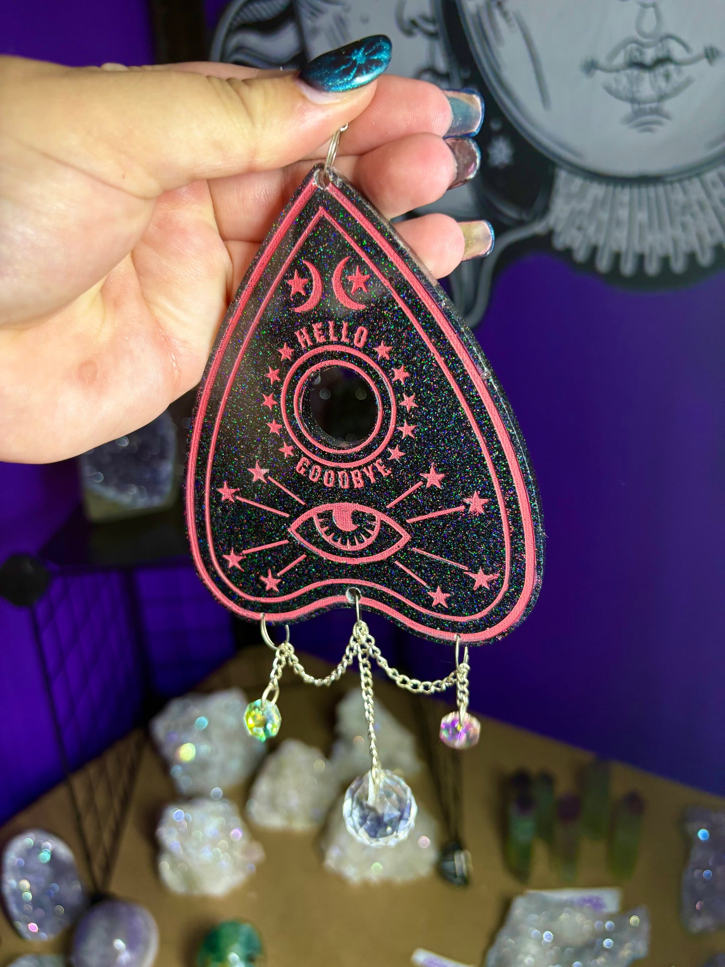 Planchette sun catcher