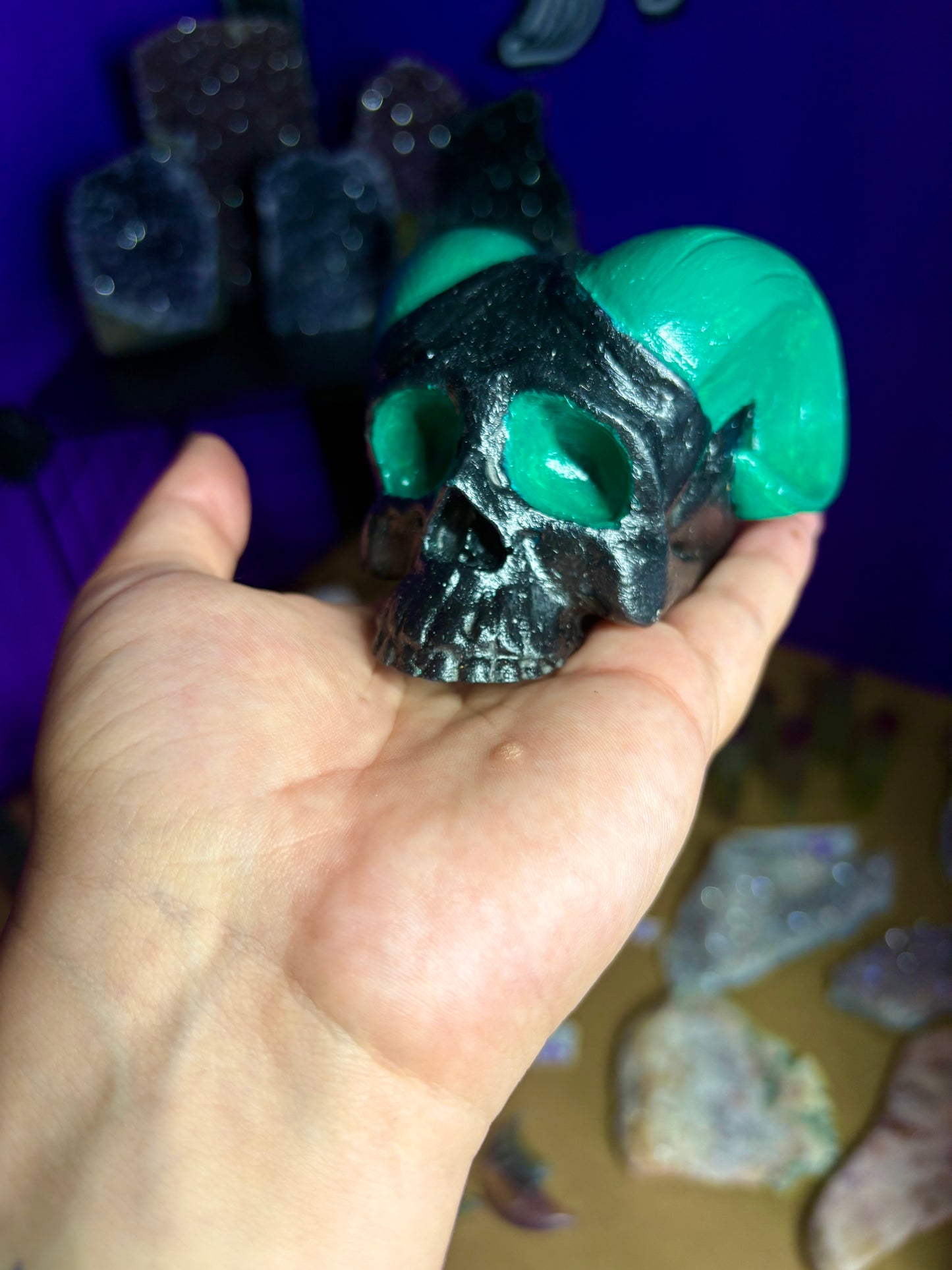 Horned skulls