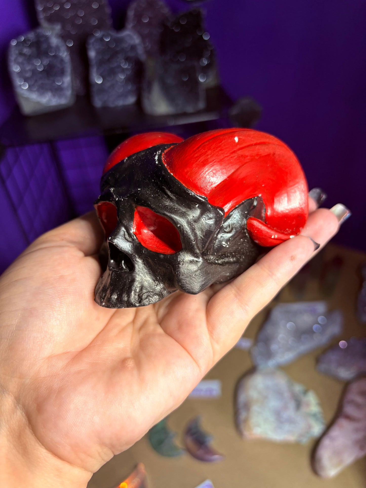 Horned skulls