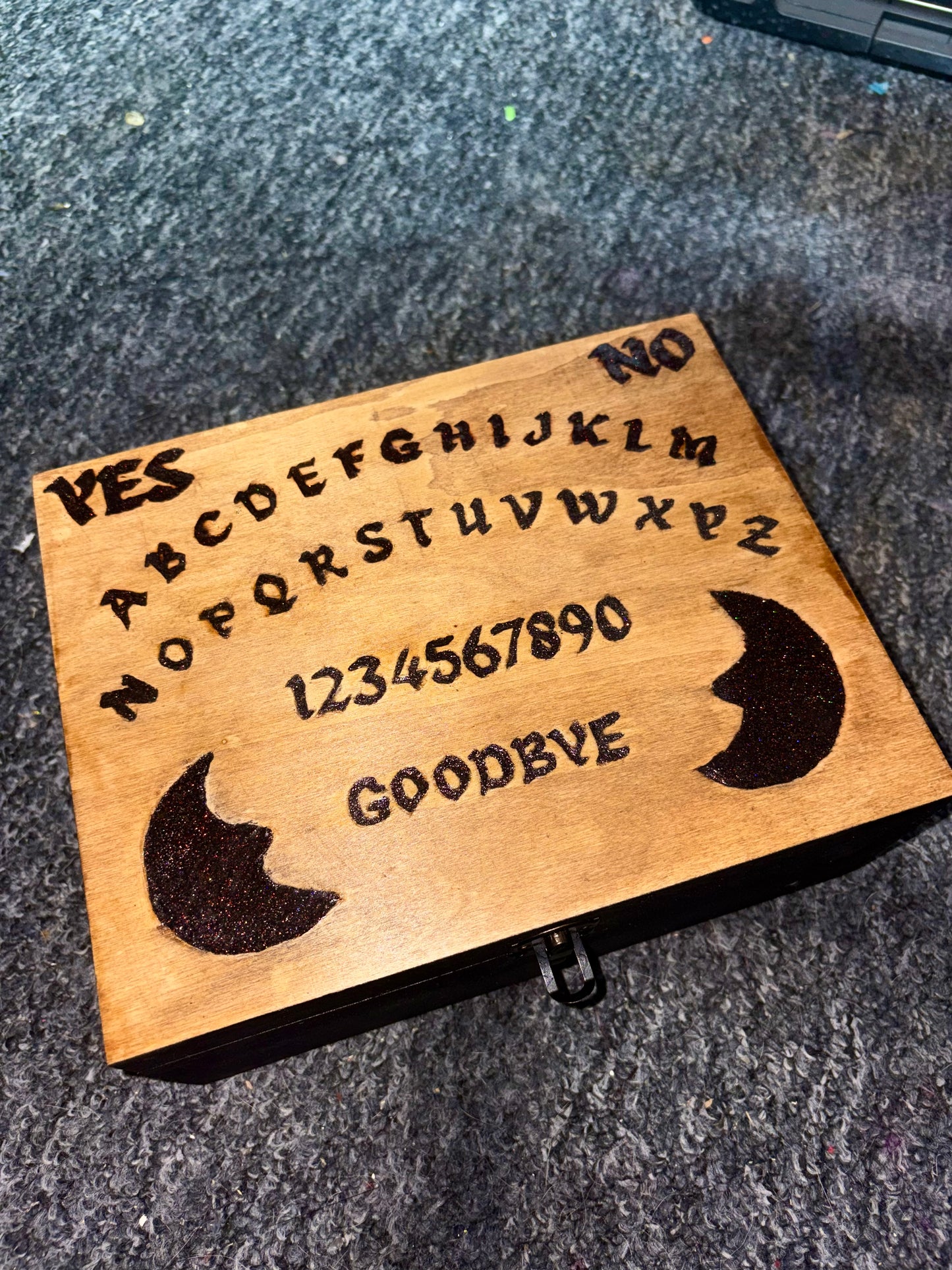 Large Ouija inspired box