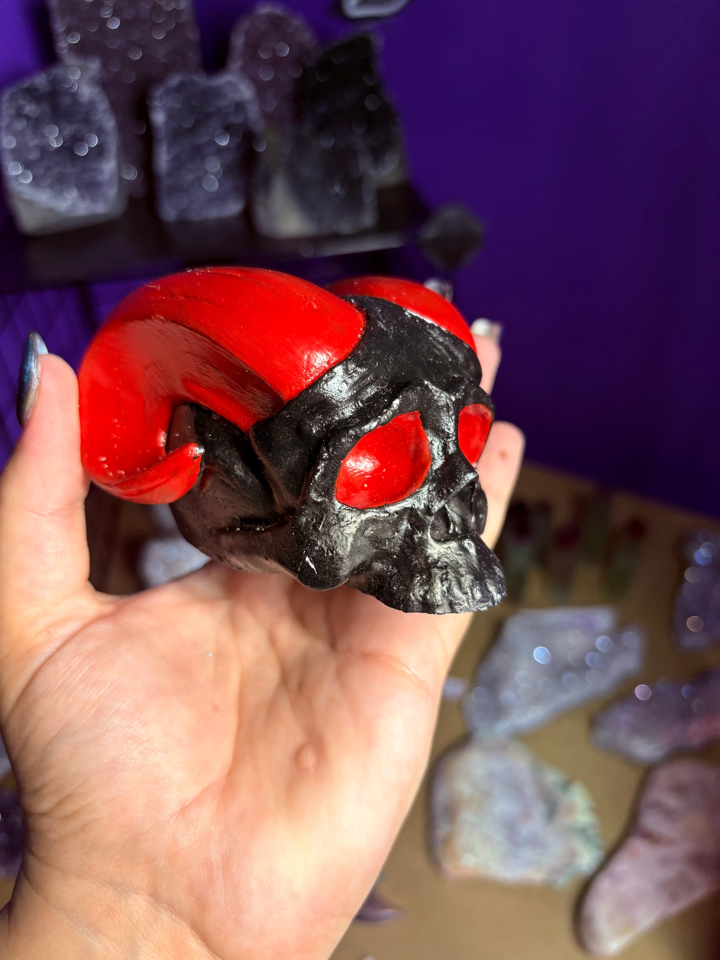 Horned skulls