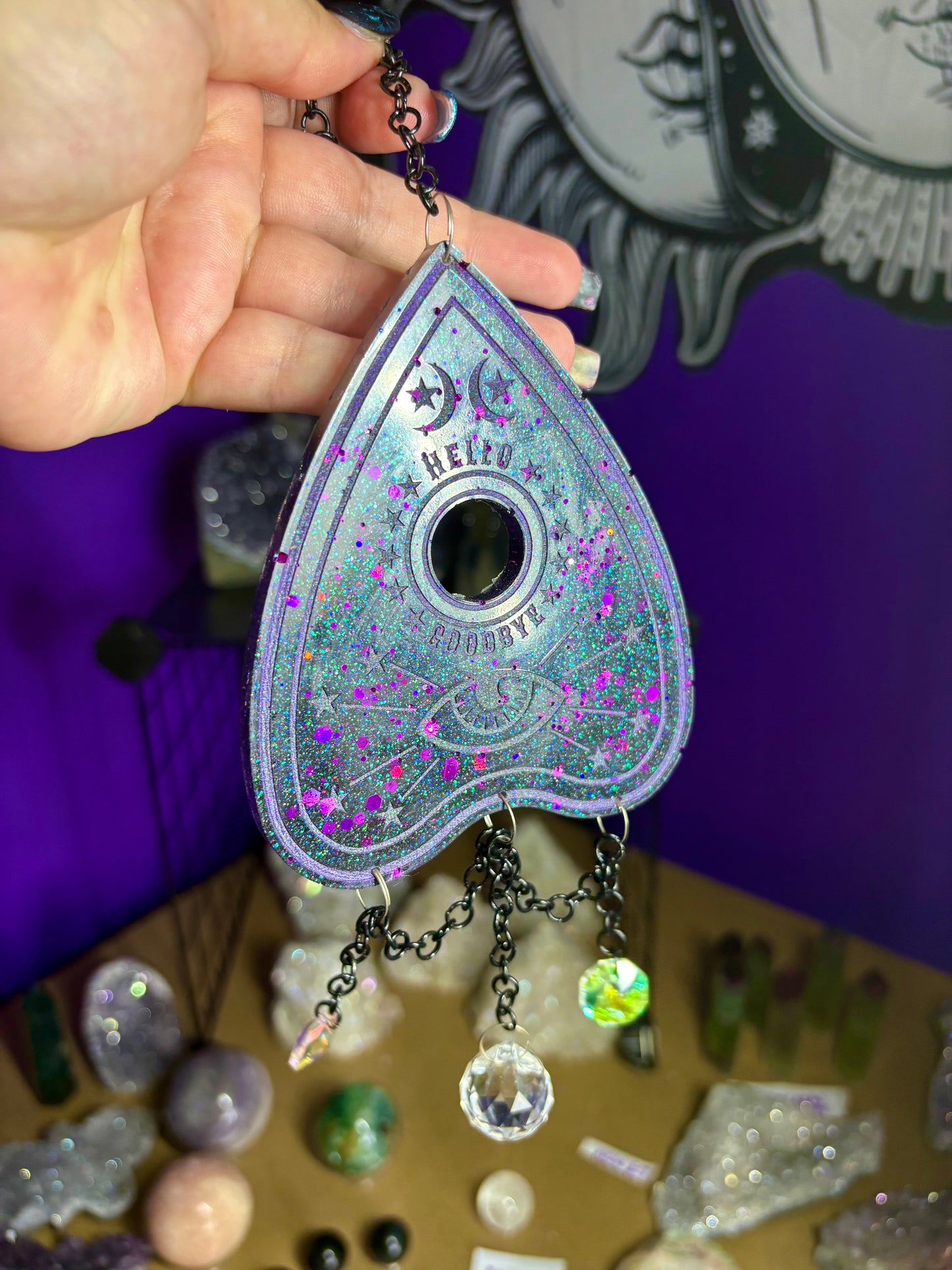 Planchette sun catcher