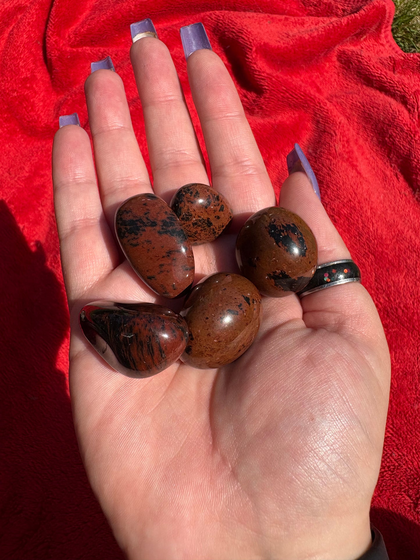 Crystal tumble stones