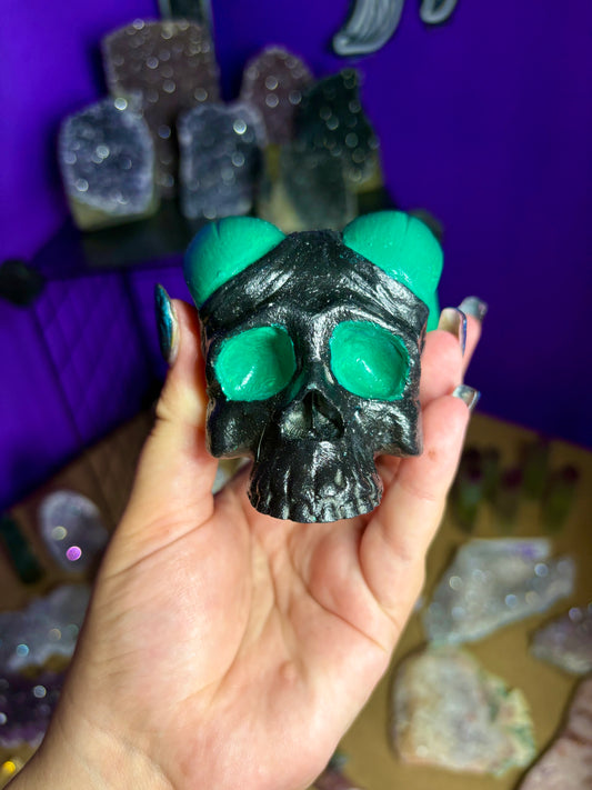 Horned skulls