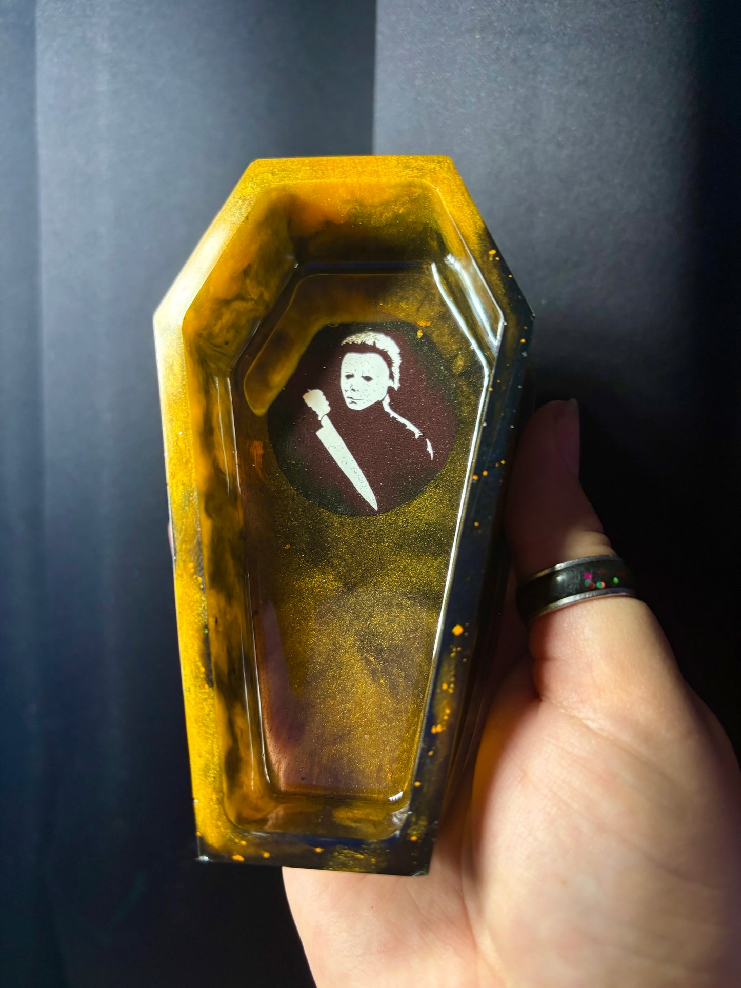Micheal inspired coffin box