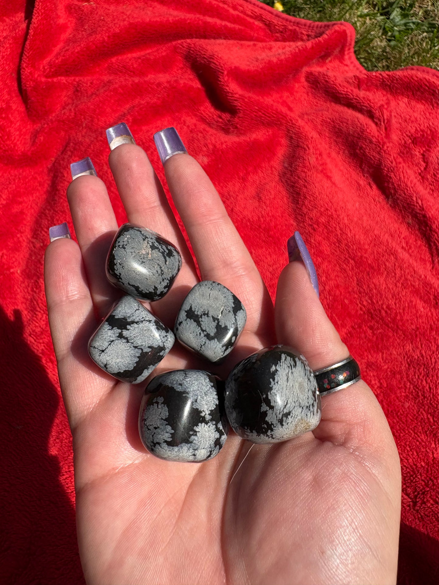 Crystal tumble stones