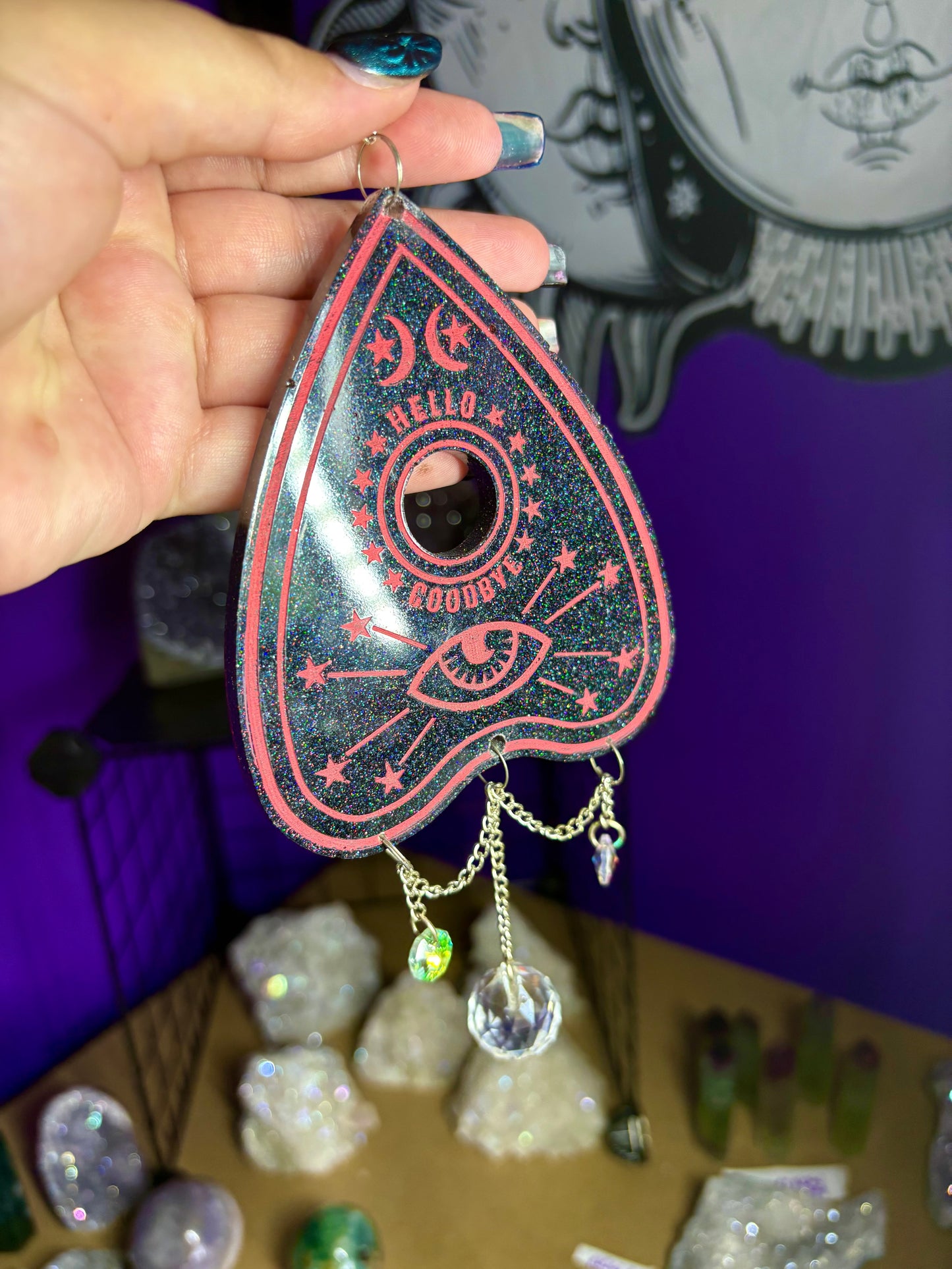 Planchette sun catcher