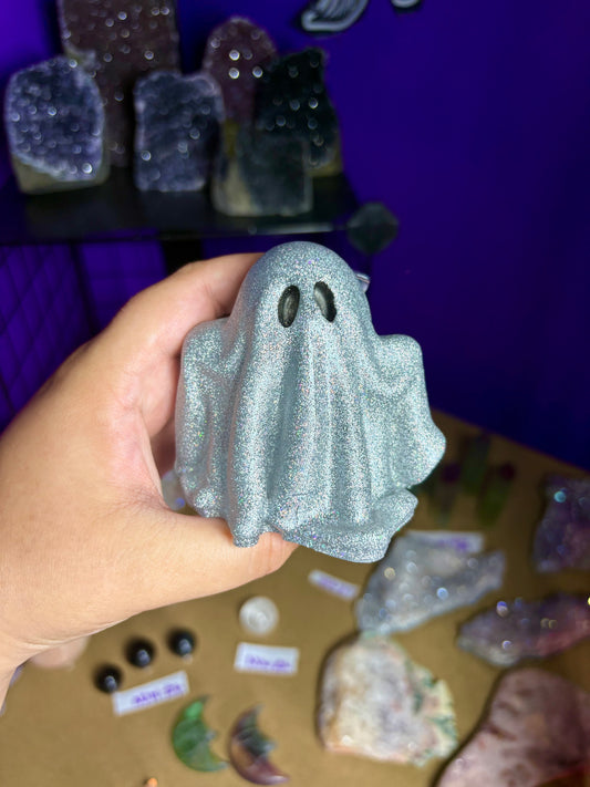 Holographic resin 3D ghost